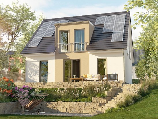 Town & Country bietet Einfamilienhäuser mit 90 bis 152 m² Wohnfläche. Die massiv gebauten Häuser überzeugen durch Qualität und Langlebigkeit. Dank flexibler Grundrisse lassen sie sich individuell anpassen.