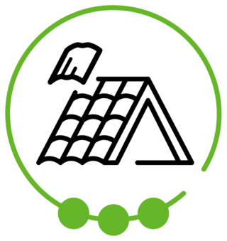 Dach-Betonsteine-Vollausstattung-Print-CMYK-Hintergrund